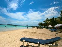 The beach